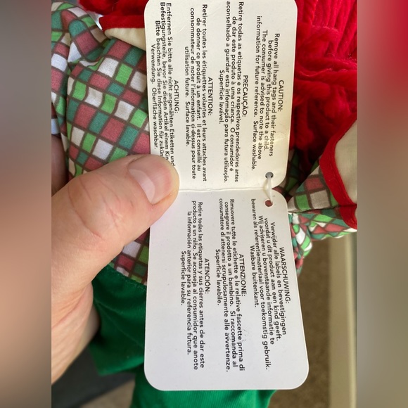 Raggedy Andy 18” Elf Shelf Christmas Holiday Doll Hasbro Applause NWT 2010 - Picture 9 of 11